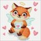 Romantic Fox CS2695 7.9 x 7.9 inches Crafting Spark Diamond Painting Kit